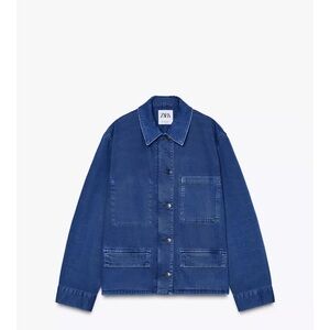 TRF Blue Denim Jacket